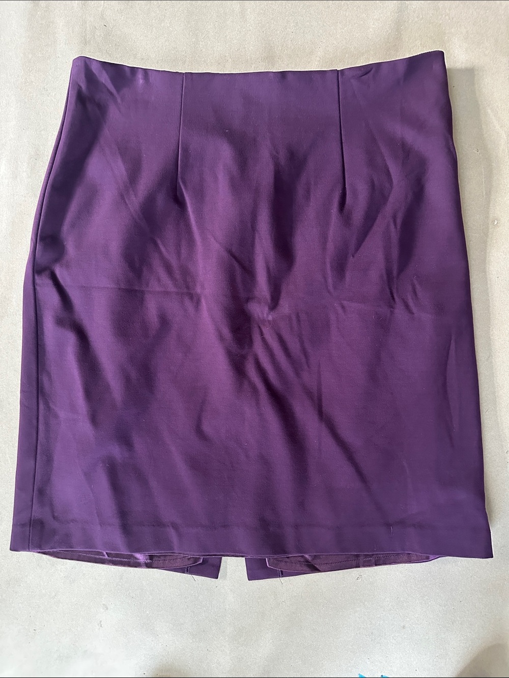 Ellen Tracy Plum Pencil Skirt